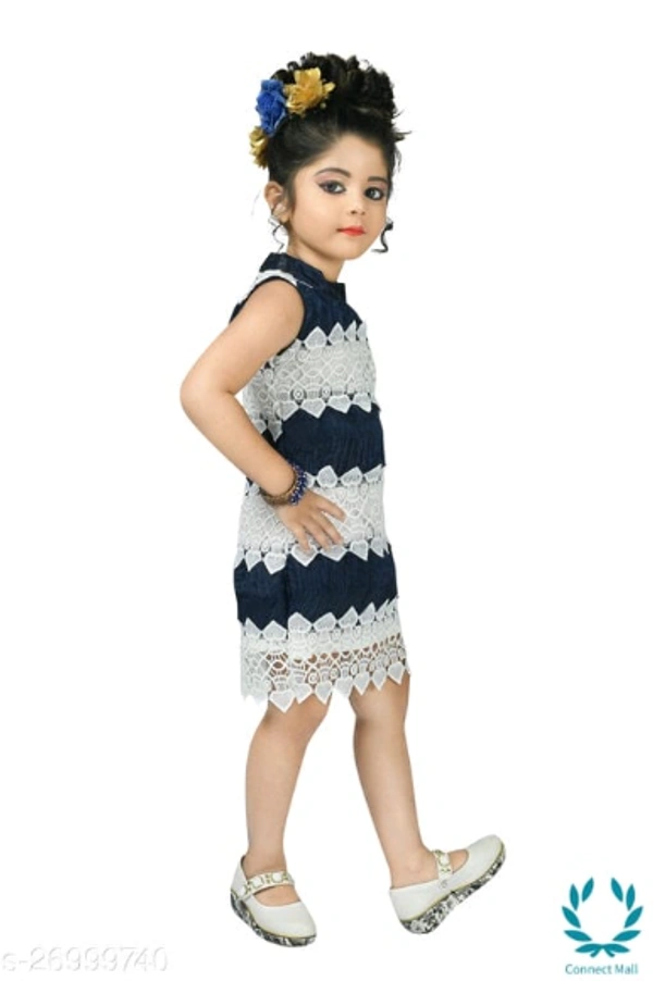 Linotex Girls Party Festival Dress - 2-3 Years, Black/ White